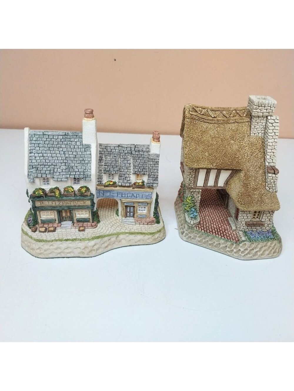 David Winter Cottages Set of 2 Fogartys & Sextons NO BOXES